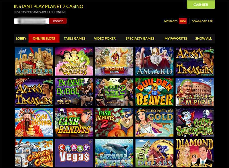 Planet 7 Casino Slots