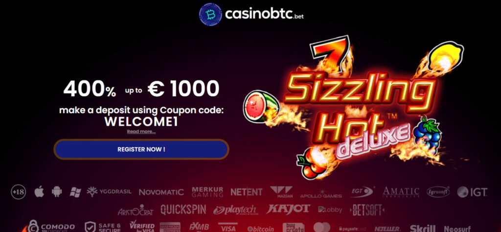 CasinoBTC Bonus