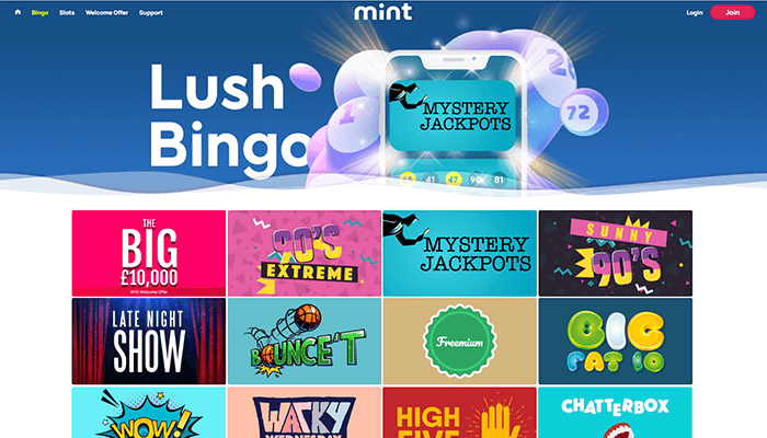 MintBingo Casino Bonus
