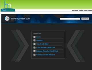 rebatepointer.com screenshot