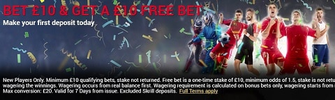 BetDukes Bet £10 and Get A £10 Free Bet