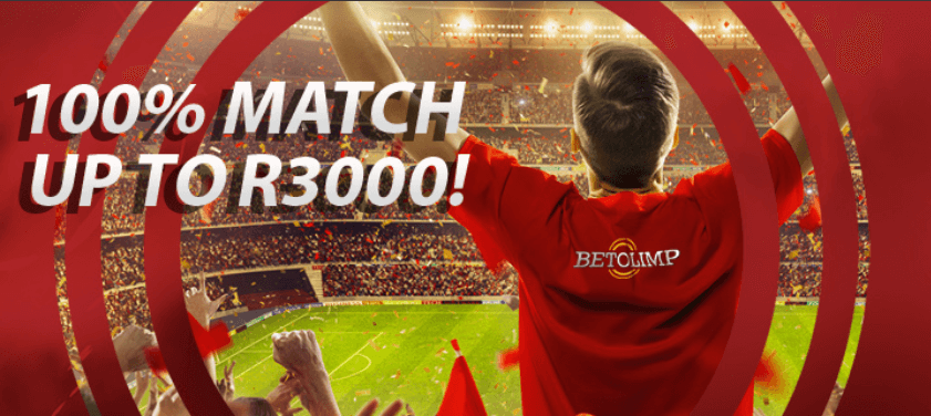 100% match up to R3000
