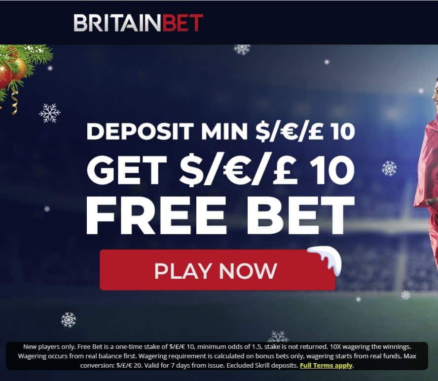 BritainBet sign-up offer