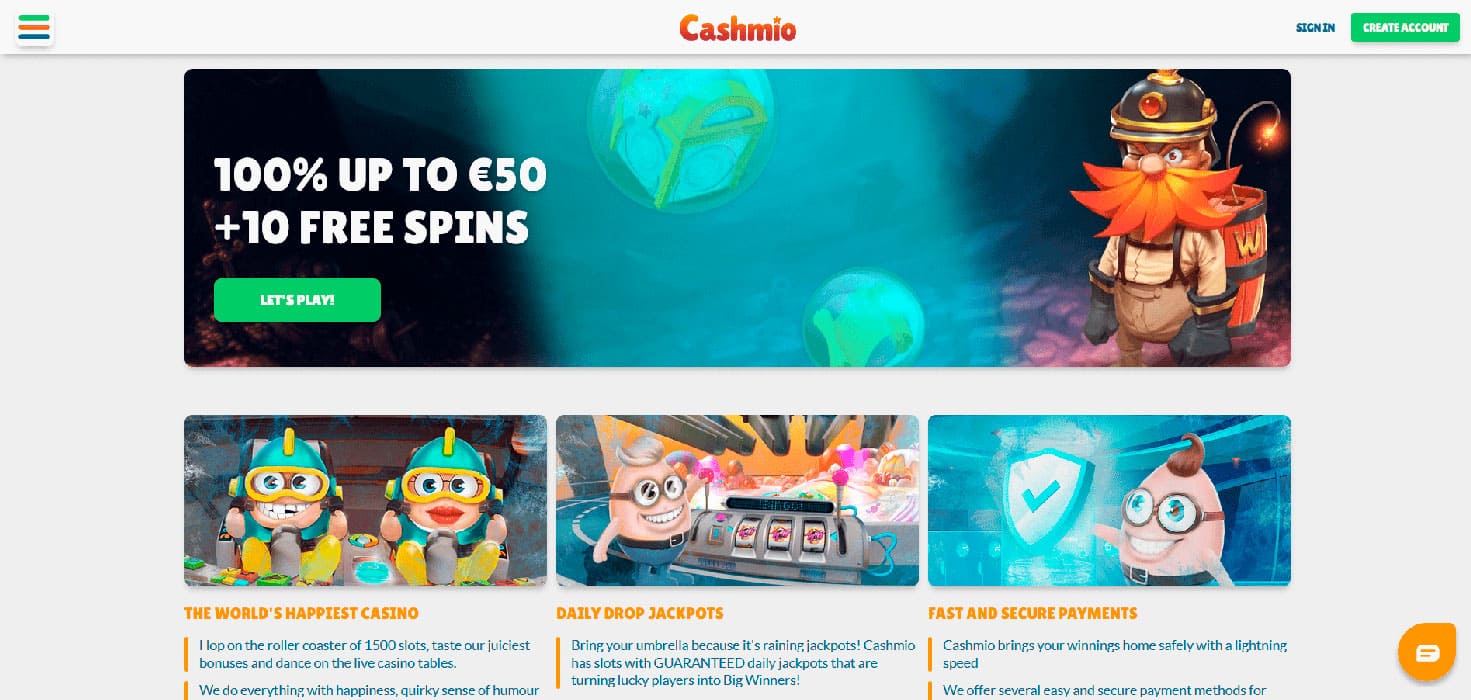 Cashmio casino