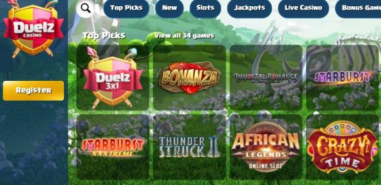 Duelz Casino review