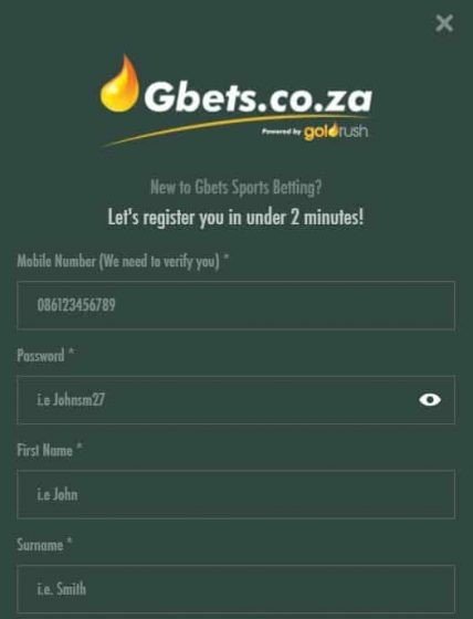 Creating an Account with the Gbets Promo Code