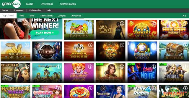 Green Play Casino Games