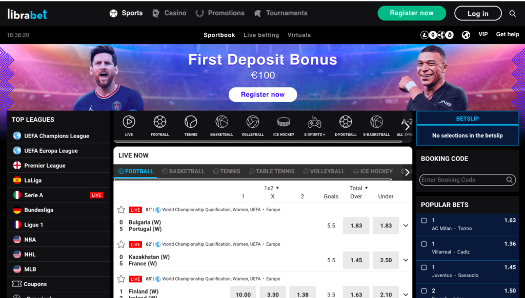 Librabet Online Casino and Sportsbook