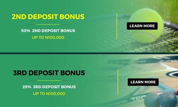 LionsBet 2nd and 3rd deposit bonus