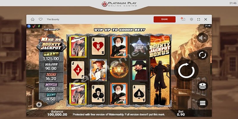 Platinum Play Casino: The Bounty