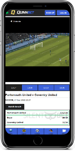 QuinnBet mobile virtuals on iPhone