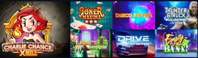 Race Casino Online Games View