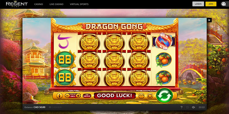 Regent Casino: Dragon Gong