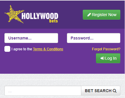 hollywoodbets mobile website homepage