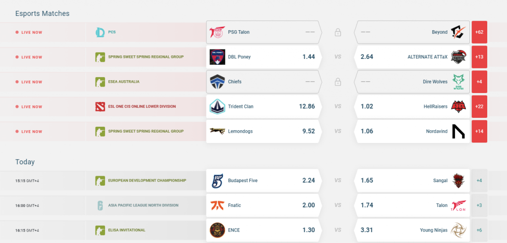 rivalry bookmaker