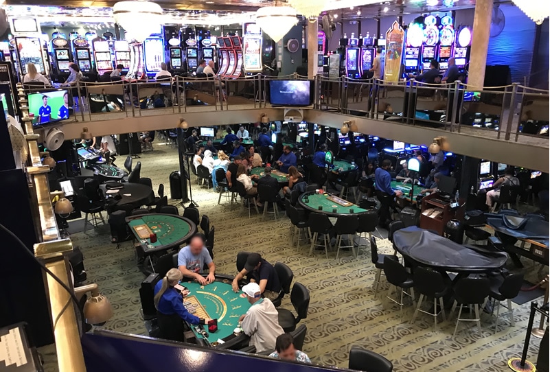 Victory Casino Cruise gaming floor