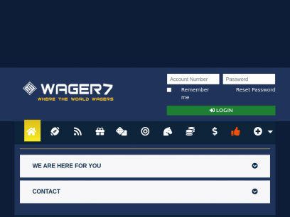 Wager7 Online Sportsbook | First Fidelity Offshore Wagering