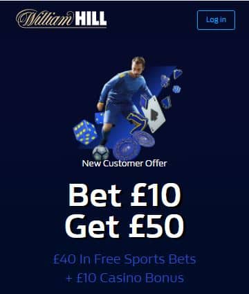 william hill promo code